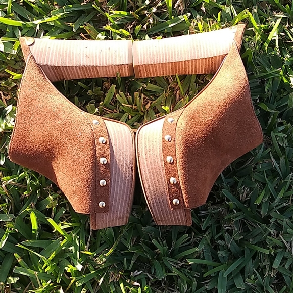 MICHAEL KORS PEEP TOE CLOGS 6M - Picture 6 of 16